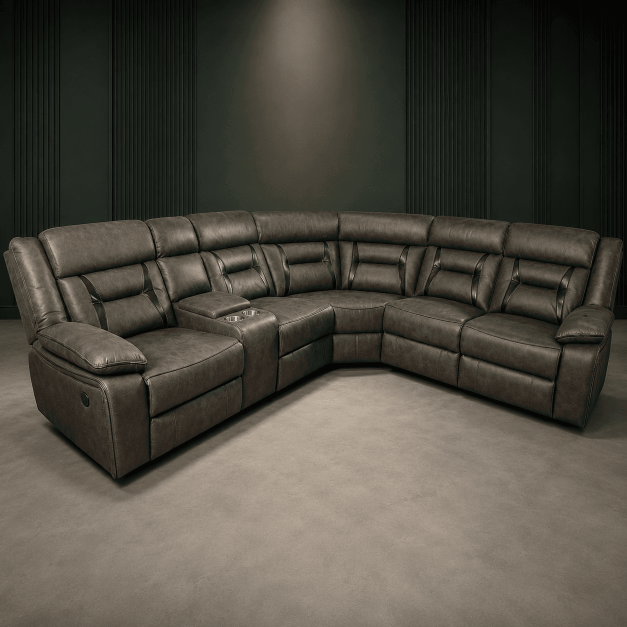 Nove Electric Recliner Corner Sofa